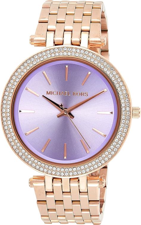 michael kors darci rose gold watch|michael kors darci watch silver.